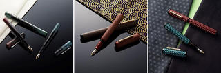 【新製品】高級筆記具ブランド「TACCIA」から自然から着想を得た漆万年筆3種発売